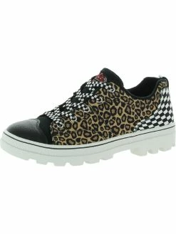 Skechers Pattern Player Womens Canvas Lace Up Casual and Fashion Sneakers